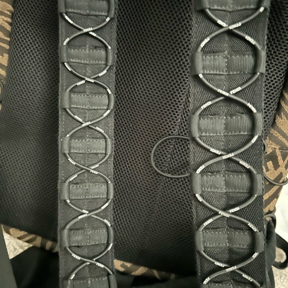Fendi Dark Patterned Backpack - Picture 5 of 16
